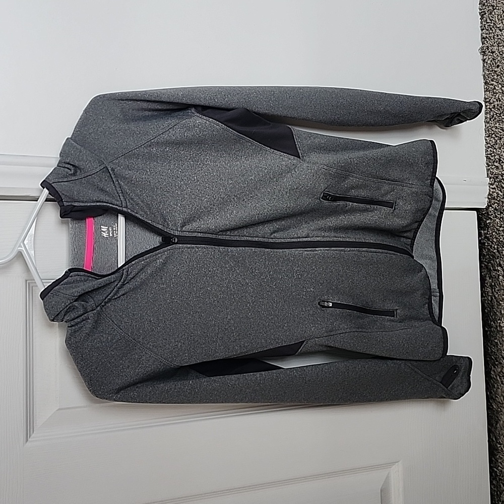 Grey H&M Sport Hoodie